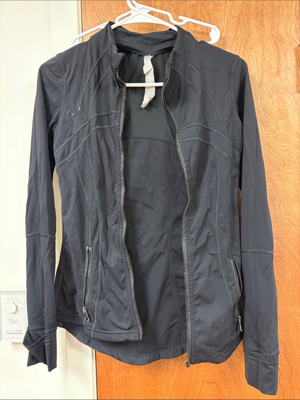 lululemon athletica Black Women's Zip-Up Bomber Jacket